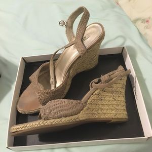 Cute shimmery wedges